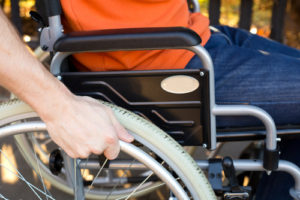 personal injury - man in wheel chair